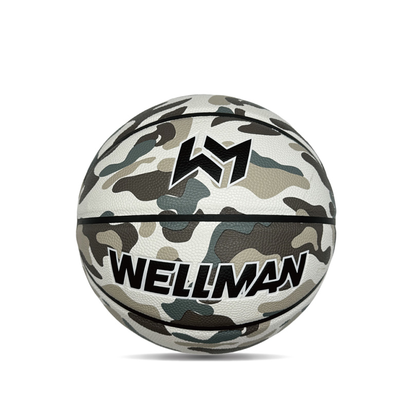 Innendørs/utendørs hygroskopisitet PU Fargerik trykt sportsbasketballball