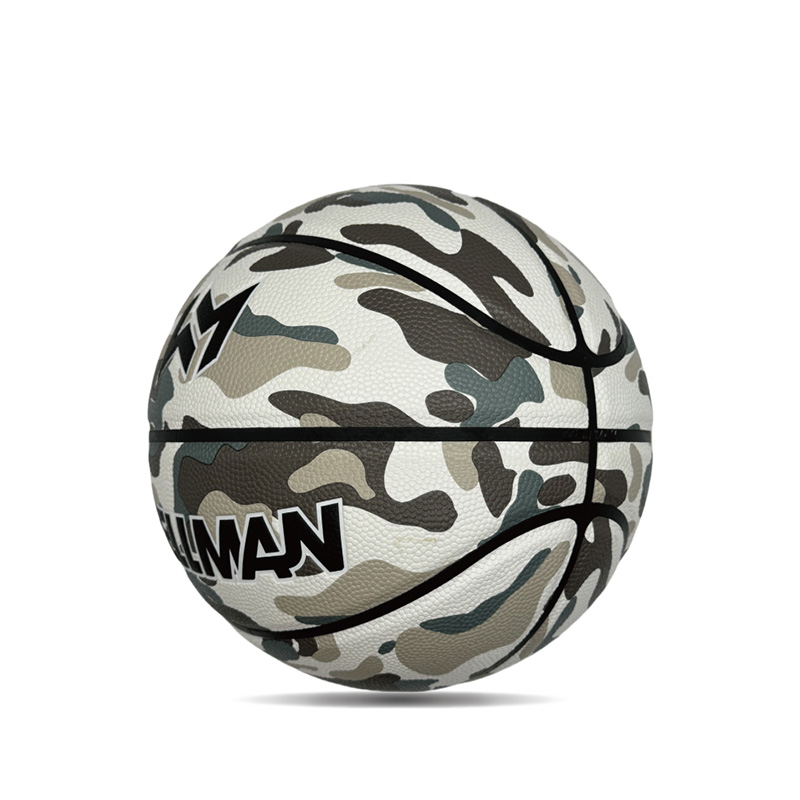 Innendørs/utendørs hygroskopisitet PU Fargerik trykt sportsbasketballball