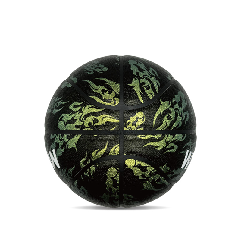 Innendørs/utendørs hygroskopisitet PU Fargerik trykt sportsbasketballball