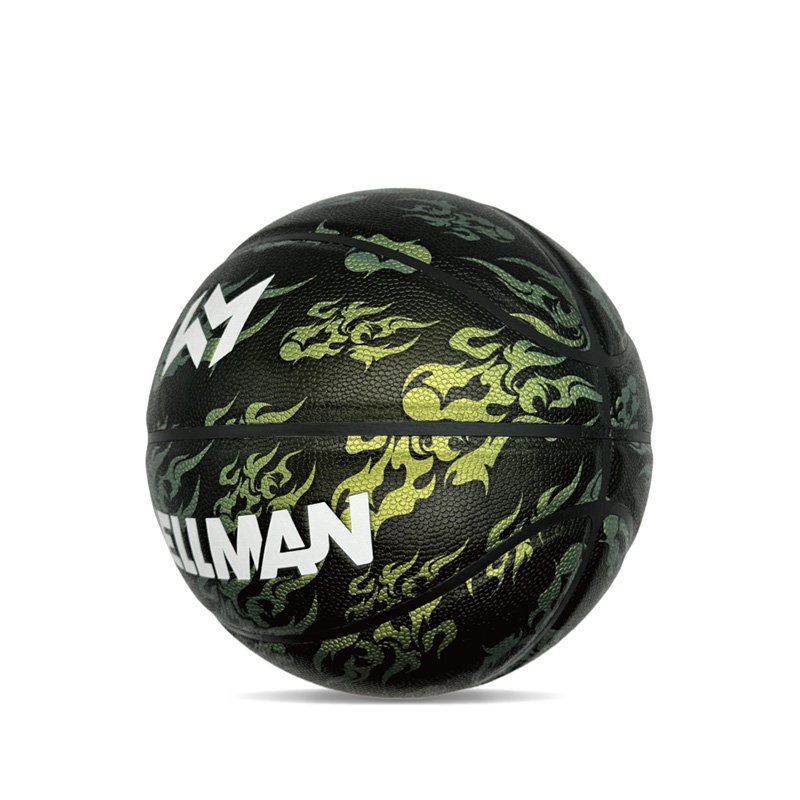 Innendørs/utendørs hygroskopisitet PU Fargerik trykt sportsbasketballball