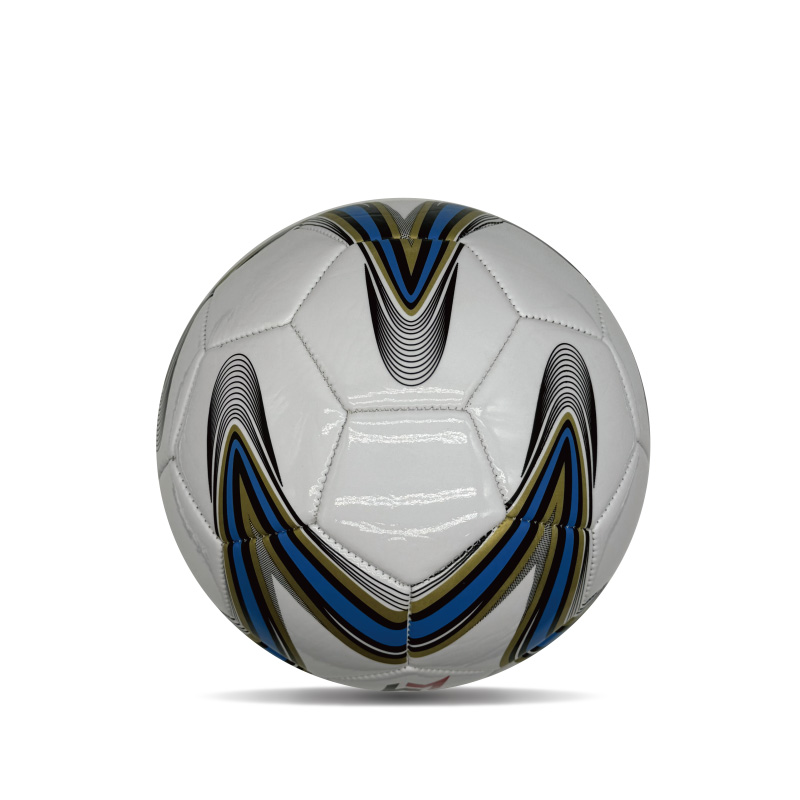 Slitesterk PVC -størrelse 4 Ungdomsfotball Trykk Logo Trening Fotballball for barn og voksne