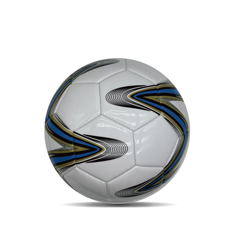 Slitesterk PVC -størrelse 4 Ungdomsfotball Trykk Logo Trening Fotballball for barn og voksne