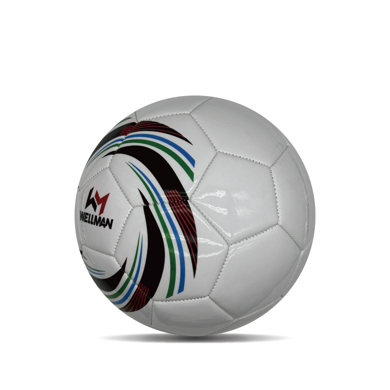 Slitesterk PVC -størrelse 4 Ungdomsfotball Trykk Logo Trening Fotballball for barn og voksne