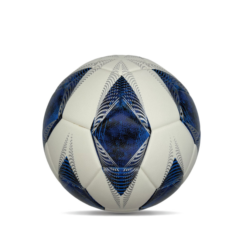 Diamond PU Leather Professional Soccer Ball Offisiell størrelse 5 tilpasset fargerik unisex holdbar trening fotball