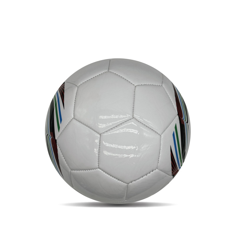 Slitesterk PVC -størrelse 4 Ungdomsfotball Trykk Logo Trening Fotballball for barn og voksne