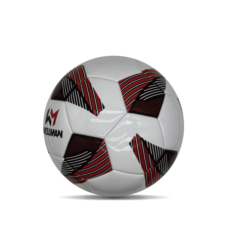 Slitesterk PVC -størrelse 4 Ungdomsfotball Trykk Logo Trening Fotballball for barn og voksne