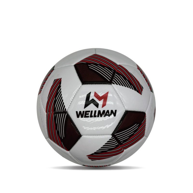 Slitesterk PVC -størrelse 4 Ungdomsfotball Trykk Logo Trening Fotballball for barn og voksne