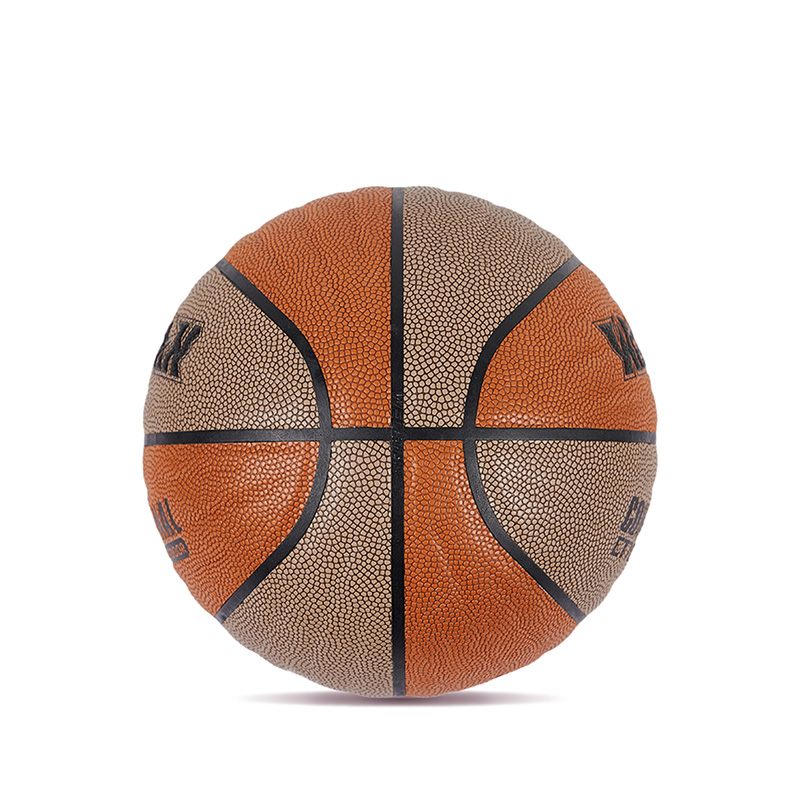 Slitesterk bølgeutforming Great Grip Moisture-Absorbering PU Leather Basketball Ball innendørs/utendørs bruk