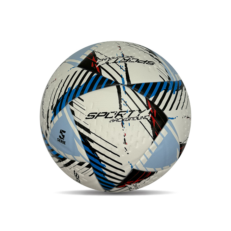 Laminert fotballballinnrykk Fotball Offisiell størrelse 5 Profesjonell kamp Termisk bundet fotballball